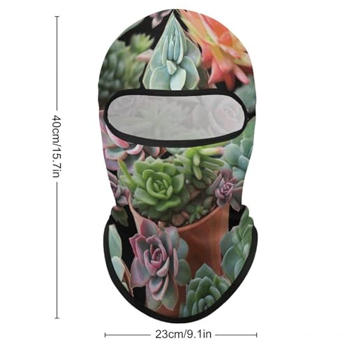 Balaclava para hombre, máscara para esquí y ciclismo, cubreboca térmico y transpirable para invierno miniatura 2