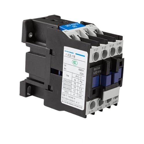 Contacteur CA CJX2 1810 relais de puissance triphasé 220V 380V NXC