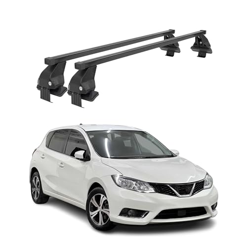 OMAC Dachträger für Mitsubishi Space Star mk2 2016-2026 FL Stahl Schwarz