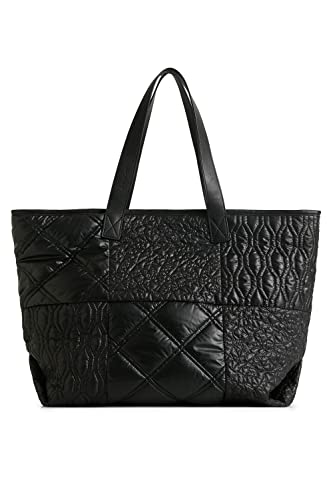 Sac cabas noir Desigual After Dark Namibia grand format tendance