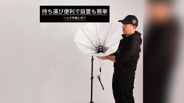 Amazon | RAYZEN 70cm八角形ソフトボックス 撮影照明キット, 3色温度