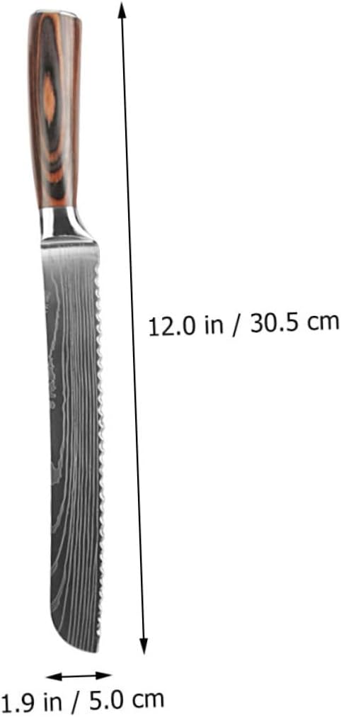 ABOOFAN Japanese Chef Knife Chef Knife Fruit Cutters Stainless Steel Non-slip Handle Kitchen Tools