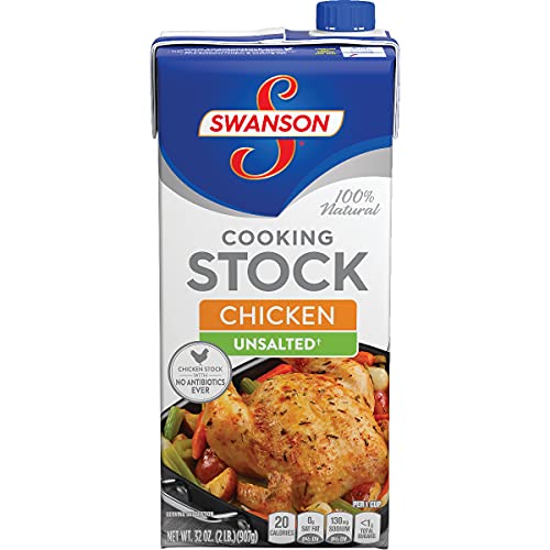 Swanson Unsalted Chicken Stock, 32 oz.