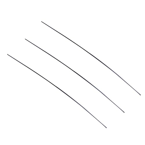 Miniatura 2 de Bettomshin 3 varillas de polioximetileno POM de 0.236in de diámetro externo de 3.3ft de longitud de 3,28 pies de longitud redonda de plástico de