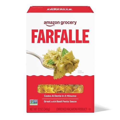 Amazon Grocery, Farfalle Pasta, 12 Oz (Previously Amazon Fresh, Packaging
