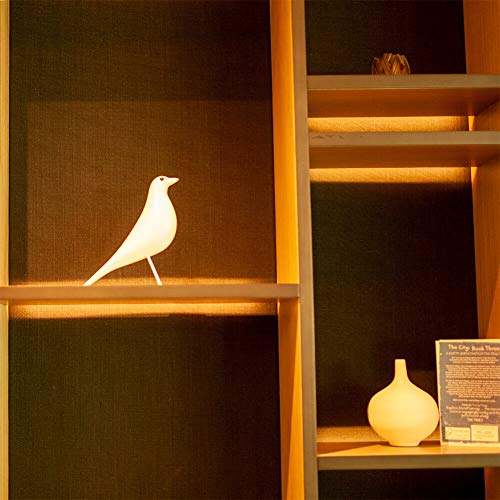 Thribartlive Mid Century Sculpture House Bird - Office Decor Desk Dove Ornament Arts Gift Replica (White) #TOP2
