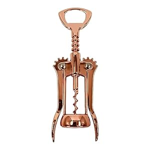 Chabrias Doppelhebel-Korkenzieher Kupfer-Finish (1, Kupfer)