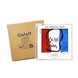 【Sûr et Responsable】En plus de la durabilité et des résultats de haute qualité, notre plaque en gel privilégie la sécurité et les choix éthiques. Nous utilisons du silicone de qualité supérieure qui est sûr, sans latex, végétalien et sans cruauté envers les animaux, conformément à des pratiques responsables.