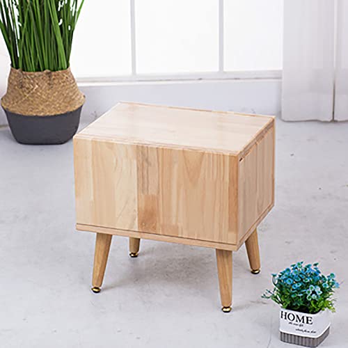 Banc de rangement en bois massif robuste pour optimiser l'espace d'entrée - 3