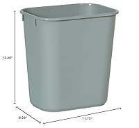 Vista 86 de Rubbermaid Commercial Products - Basurero de escritorio de resina plástica