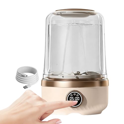 Lave-linge compact USB blanc pour éviter le lavage des chaussettes à la main