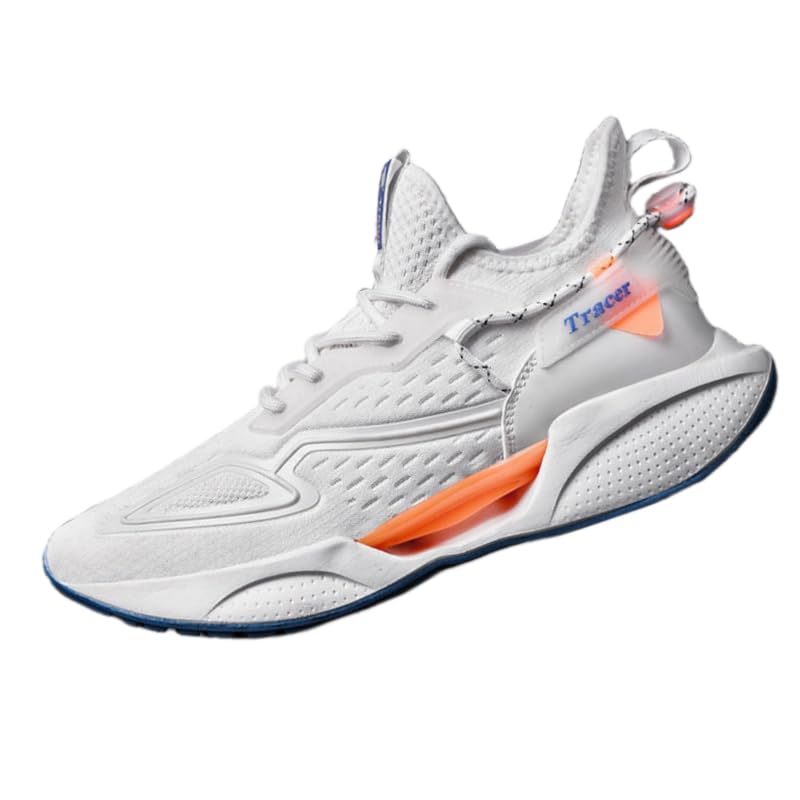 Men's Four Seasons Grid Casual Sports Shoes, Trendy, Breathable and Comfortable, Suitable for Students to wear as Running Shoes.