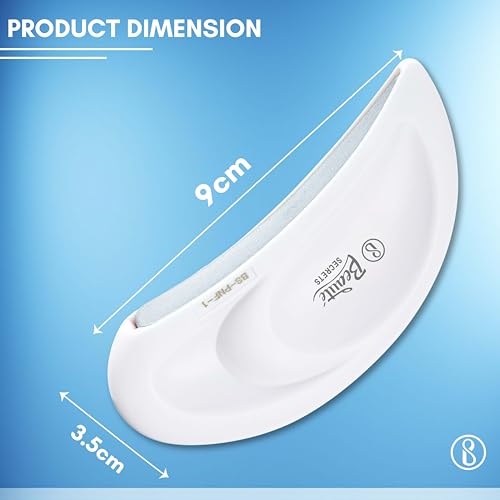 Beauté Secrets Nail Filer and Buffer, Professional Ear-Shaped Nail File with Round Blade for Effortless Nail Care and Precision Nail Buffer - Image 6