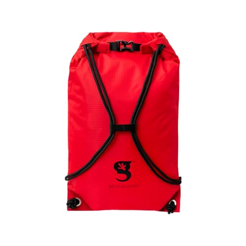 Image of geckobrands Embark 10L Drawstring Backpack - Waterproof, Lightweight Dry Bag for Beach, Hiking, and Light Water Activities