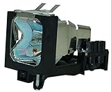 Type de lampe: Nouvelle lampe de projecteur de remplacement / compatible avec boîtier.