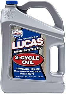 Lucas Oil 10115 Semi-Synthetic 2-Cycle Oil - 1 Gallon Jug