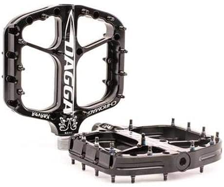 Chromag Dagga Unisex Adult Mountain Bike/Mtb/Cycle/Vae/E-Bike Pedals, Black, 120 X 115 Mm #TOP2