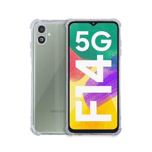 Image of 7SEVEN Back Cover for Samsung Galaxy F14 5G Transparent Mobile Back Case Shock Proof Design Camera Edges Protection Crystal Clear Phone Case Silicon Soft TPU and Flexible Bumper Phone Cover