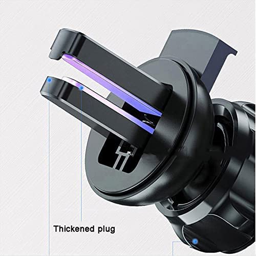 Smart Wireless Car Charger,Auto-Sensor Air Vent Car Phone Holder Charger，10W Fast Charging Cell Phone Mount Compatible For Iphone13/12 11/ Pro/Xs/Xr/ 8 Plus,For All Phones(Blue) #TOP5