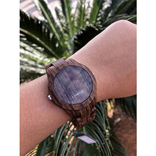 Relógio Lince Feminino Ref: Mdp4614p Bxnx Digital LED Marrom