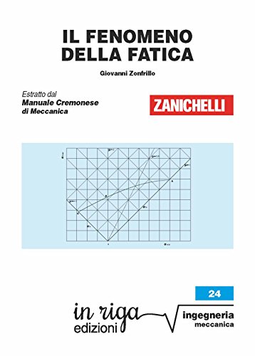 Il fenomeno della fatica: Coedizione Zanichelli - in riga (Ingegneria Vol. 24