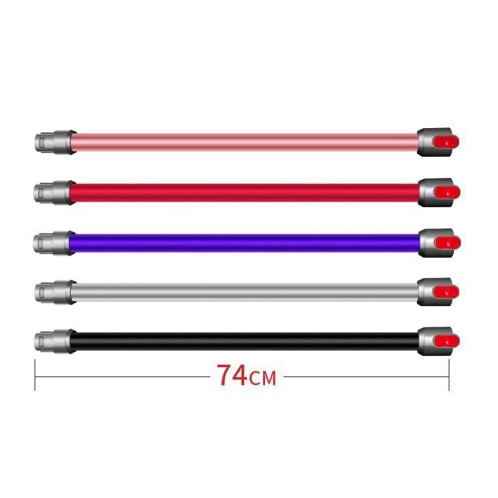 VerläNgerung Stab Schnell Freigabe Ersatz Rohr für Dyson V6 DC58 DC59 DC61 DC62 DC74 Vakuum Staubsauger ZubehöR Rot
