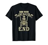 Photo Gallery ride with jesus – motorcycle christian faith biker graphic maglietta Photo Gallery ride with jesus – motorcycle christian faith biker graphic maglietta