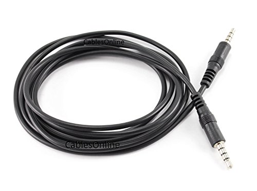 Cable Jack 3.5mm macho a macho 6 ft negro miniatura 2