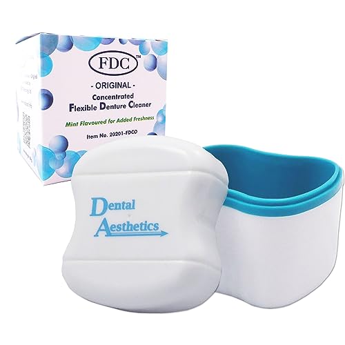 FDC Sachets & Denture Bath - Valplast Flexible Denture Cleaner (Blue Bath)