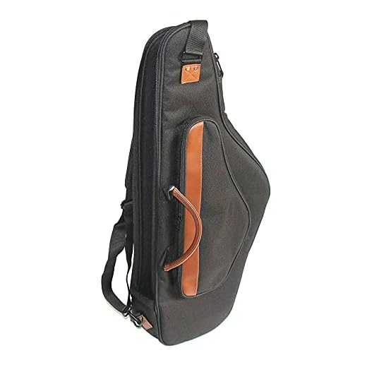 Tuyama Funda para Saxofón Tenor – Extra Estable y Bien Acolchada – Con Correas de Mochila Extraíbles y Banda Protectora Adicional – Bolsa Robusta (Tenor)