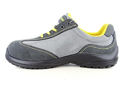  Grisport Scarpe Antinfortunistiche MOD. Capri S1P SRC Traspiranti - col. Grigio Antracite - Art. 75104KS7 - Nr. 42