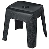 新輝合成 トンボ ユニード マグネット付 風呂椅子 Ag 抗菌加工 壁面にピタッとくっつく 場所を取らずに浮かせて収納 浴槽に引っ掛けられる 耐荷重100kg ブラックストーン 幅36×奥行32.5×高さ33cｍ MB33 日本製