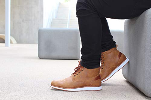 Image of Ferro Aldo Men's Chukka Sneaker Boot | Casual Cap Toe Ankle Boot Hybrid with Lightweight Sole |
