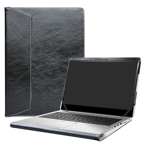 Carcasa de cuero PU para HP ZBook 14u G5 G6 funda ejecutiva negra elegante 14"