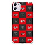 Funda para iPhone 11 del Benfica Escudo para Proteger tu móvil. Carcasa para iPhone de Silicona Flexible con Licencia Oficial de Licencia Oficial Benfica