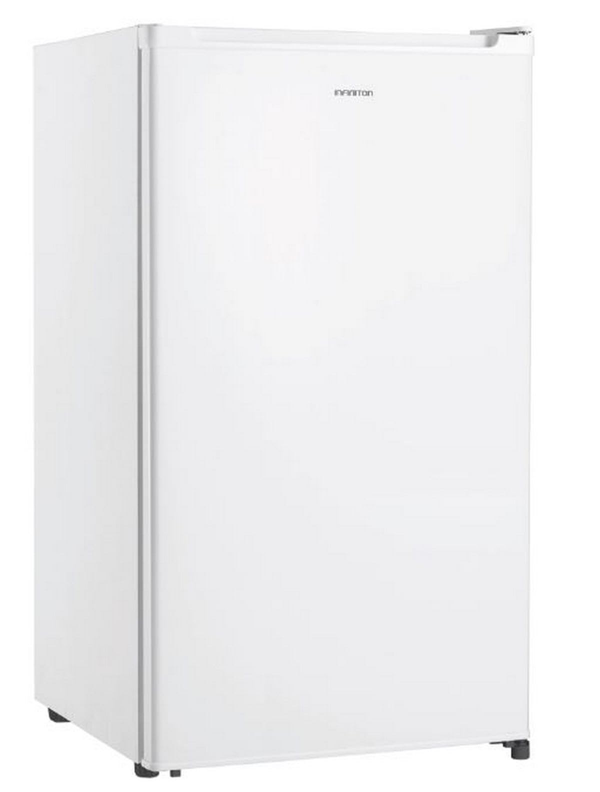 INFINITON FG-A85B - Frigorifico una puerta | Color Blanco | Alto 85cm | Capacidad 92 Litros | Temperatura regulable | Luz LED | Clase A+/F - 1