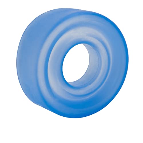 Calexotics Advanced Silicone Pump Sleeve - Male Penis Pump Comfort Ring - Penis Enlargement Accessory - 3 Inch - Blue #TOP1