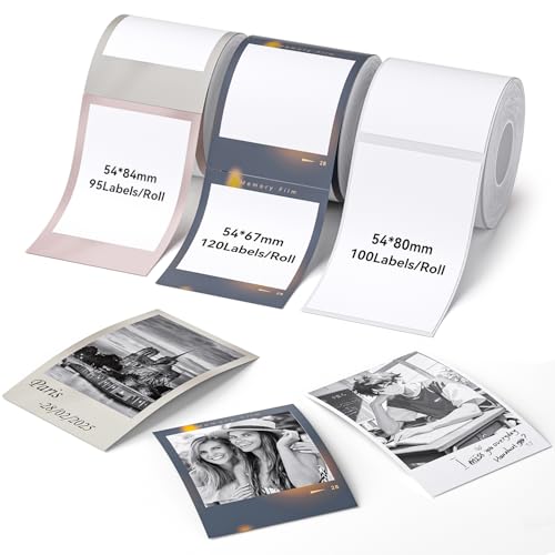 Étiquettes photo NIIMBOT B21 Pro pour imprimer vos mémos sans encre