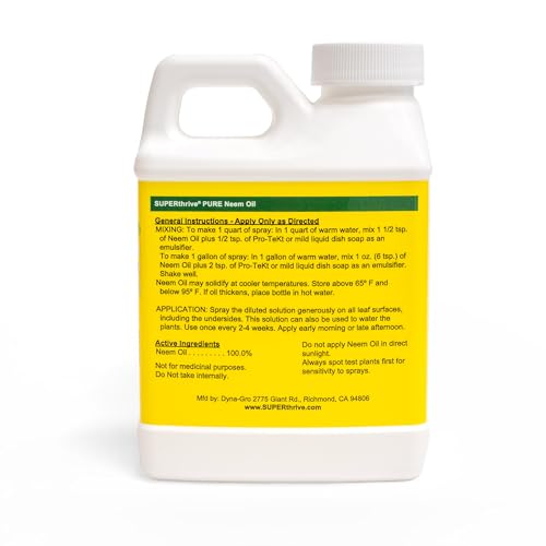 Image of SUPERthrive Organic Pure Neem Oil, Cold-Pressed, Concentrate, 8 oz, 3-Pack
