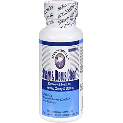Balanceuticals Ovary & Uterus Clean, 500 mg Dietary Supplement Capsules, 60-Count Bottle Cover