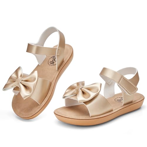 Image of Trary Toddler Sandals for Baby Girls Boys Summer Sandals Cute Kids Shoes Lightweight Open Toe Sandals Beach Holiday Unisex Child Sandals
