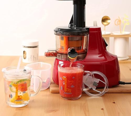Image of SKDBPM Mug with Straw, Transparent Glass Fruit Juice Milk Sipper Tumbler with Lid and Glass Straw - 540ml - Pack of 1 (Printed Mug)(Random Print)