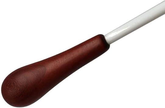Music Baton Orchestra Baton Band Conducting Baton with Tube Sleeve (wood Handle)