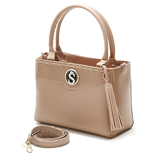 Bolsa Feminina Média Transversal Santorini Handbag (Nude)