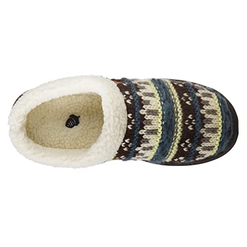Image of Acorn Womens Slipper with Berber Lining, Suede Siding and Durable Non-Slip Indoor /Outdoor Sole
