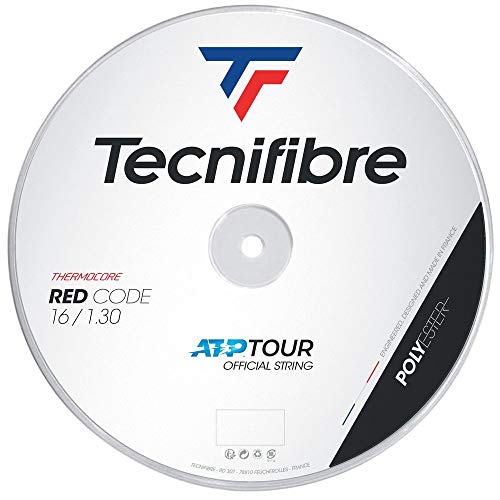 Bobine 200m Pro Redcode 1.30 Tecnifibre cordage tennis rouge ultra résistant aux lifts