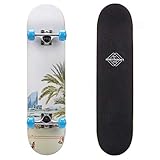 LICHT UND KOMFORTABEL - Unser zuverlässiges Holzskateboard ist auch ideal für den Transport. Es ist sehr leicht und handlich. Es wiegt nur 2,1 kg, sodass Sie es problemlos auf Reisen mitnehmen können. Seine Abmessungen sind so klein, dass es nicht viel Platz im Kofferraum einnimmt oder Sie es einfach in Ihre Tasche oder Ihren Rucksack stecken können. Unser Board erfordert absolut keine Aktivität von dir außer Reiten. Sie nehmen es aus der Verpackung und können es verwenden.