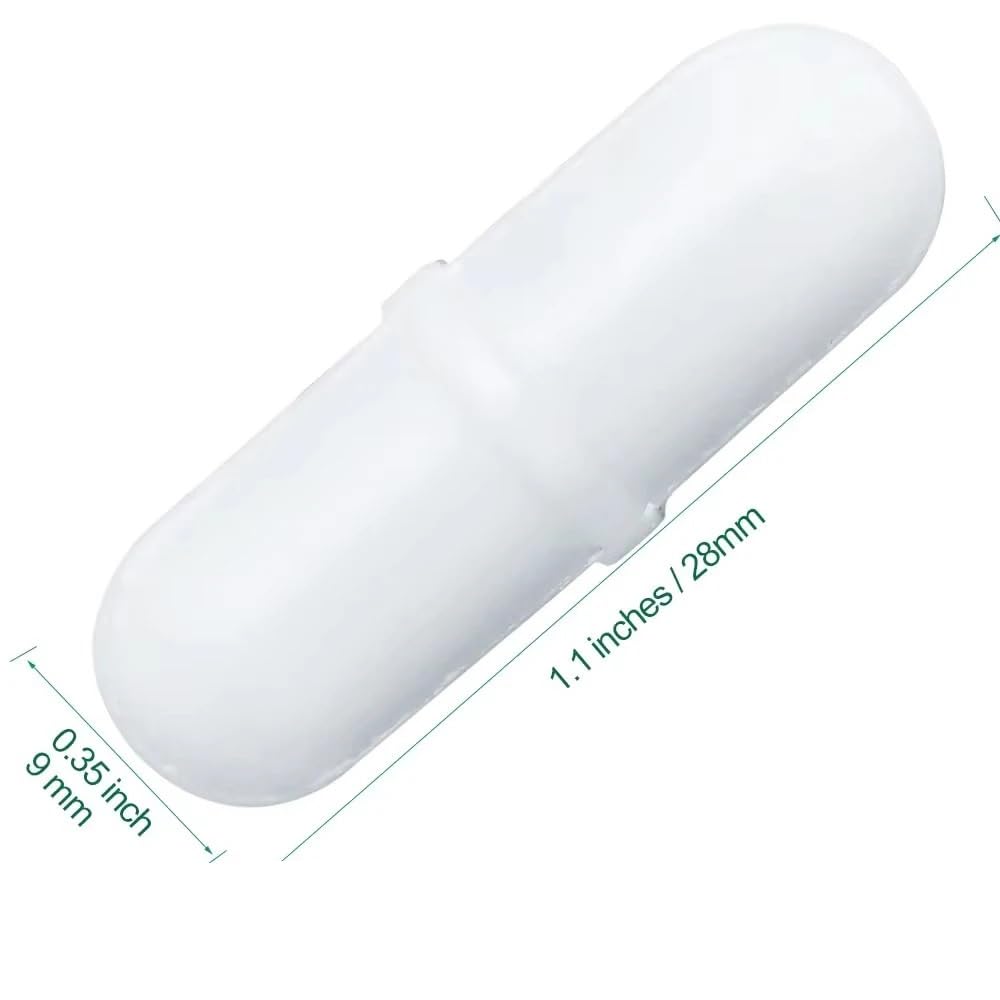 Barra di agitazione, Barra di agitazione magnetica Miscelatore Confezione da 10 attrezzature for forniture laboratorio in PTFE B9x28mm