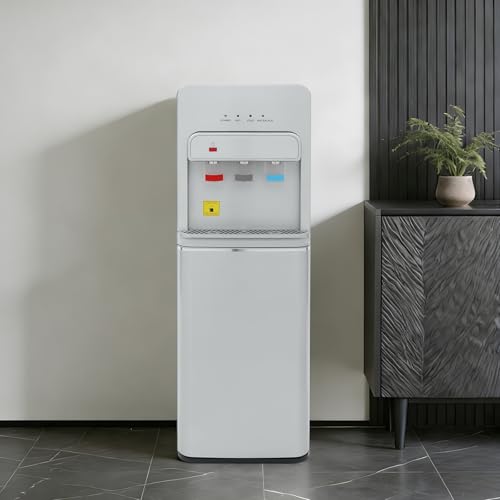 Image of Bottom Loading Water Cooler Dispenser for Holds 5 Gallon Jug,3 Temperature Settings,Hot & Cold Standing Water Dispenser with Multiple Safety Features,Water Cooler for Home,Office,Apartment