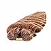 Auburn Ginger Deep Wave Crochet Hair Extensions Color 30 Knotless Pre-Separated Human Hair Deep Loose Wave Crochet Hair Feather Human Hair Extension 16inch 120g